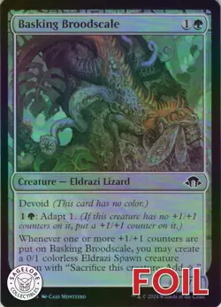 MTG Basking Broodscale (145) | NM Foil | Modern Horizons 3 {MH3} - Image 1