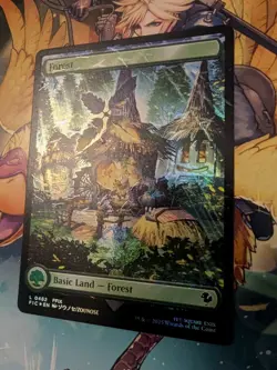MTG Universe's Beyond Final Fantasy Forest Chocobo Track Foil NM - Image 2