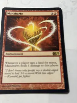 Manabarbs #149 (LP) Magic 2010 M10 Magic MTG - Image 1