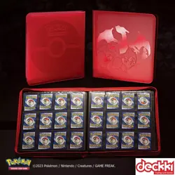 Ultra Pro Elite Series Charizard Pokemon card Binder 360 Cards - UK Seller - Image 1