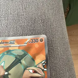 Golem ex 189/165 Pokemon 151 Card Full Art Ultra Rare Scarlet And Violet NM - Image 3