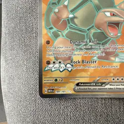 Golem ex 189/165 Pokemon 151 Card Full Art Ultra Rare Scarlet And Violet NM - Image 4