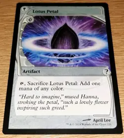 Lotus Petal (FUTURE SIGHT FRAME) - Mystery Booster 2 (Magic/MTG) - Image 1
