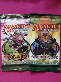 Magic The Gathering LORWYN CYCLE Booster Packs LORWYN and MORNINGTIDE sealed MTG - Image 1