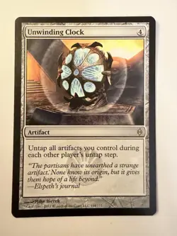 Unwinding Clock MTG 164/175 Phyrexia Regular - Image 1