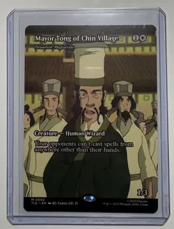 Mayor Tong of Chin Village - Drannith Magistrate Borderless #2 Mythic - MTG TLE - Image 1