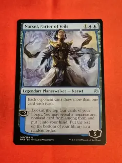 Narset, Parter of Veils - War Of The Spark MTG #061 Uncommon - Unplayed Mint+ - Image 1