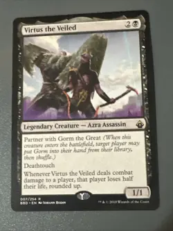 Virtus The Veiled X1 Battlebond NM Cond See Pics English - Image 1