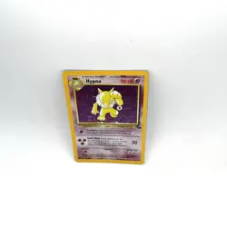 Hypno 8/62 Fossil Set Unlimited Holo Rare Pokemon WOTC Damaged Scratched - Image 2