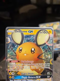 Dedenne GX 57/214 : Unbroken Bonds - Mint - Pokemon World Championships 2019 - Image 2