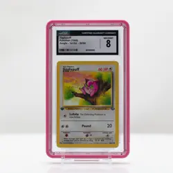 Pokemon Jigglypuff #54 Jungle First Edition 1999 - CGC 8 - Image 1