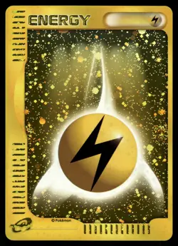 Lightning Energy Holo 2002 McDonald's Promo Japanese Pokemon - Image 1