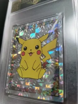 Merlin Pokemon 1999 Pikachu S1 Snowflower Foil AP 8,5 Kein Cracked Ice - Image 2
