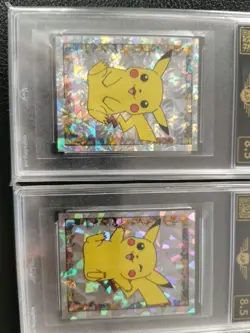 Merlin Pokemon 1999 Pikachu S1 Snowflower Foil AP 8,5 Kein Cracked Ice - Image 4