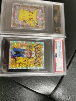 Merlin Pokemon 1999 Pikachu S1 Snowflower Foil AP 8,5 Kein Cracked Ice - Image 5