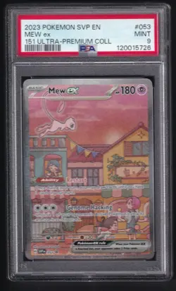 Pokemon - Ultra-Premium Collection 2023 - Mew ex BSP SVP053 - PSA 9 - Image 1