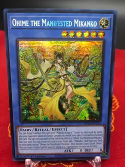 Ohime the Manifested Mikanko MP24-EN135 Yugioh 25th Anniversary TIn LP - Image 1