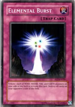 Elemental Burst #FET-EN059 Yugioh Lightly played Unlimited - Image 1