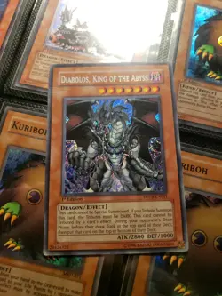 Yu-Gi-Oh! Diabolos, King of the Abyss FOTB-EN061 Secret Rare 1st Edition - Image 1