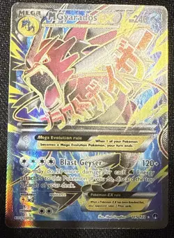 Pokemon M Gyarados EX Full Art Holo Card 115/122 Breakpoint Ultra Rare - Image 1