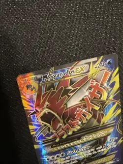 Pokemon M Gyarados EX Full Art Holo Card 115/122 Breakpoint Ultra Rare - Image 2