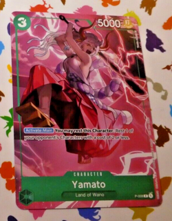 One Piece Card Game English Carte Promo Yamato P-008 Promo Mint - Image 1