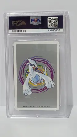 2000 POKEMON SILVER VERSION PLAYING CARDS KING OF HEARTS #245 SUICUNE PSA 10 - Image 2