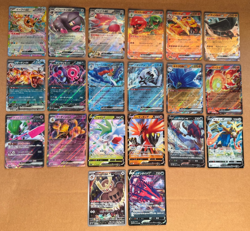 JAPANESE POKEMON CARD BUNDLE - 20 CARDS (14x EX, 5xV & 1xAR) - Image 1