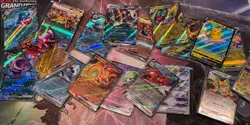 JAPANESE POKEMON CARD BUNDLE - 20 CARDS (14x EX, 5xV & 1xAR) - Image 3