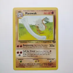 Marowak 39/64 - Vintage Jungle Pokemon Card - Same Day Shipping! - Image 1