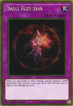 Dark Horizon - MVP1-ENG26 - Gold Rare - 1st Edition Near Mint Yugioh! Card - Image 1