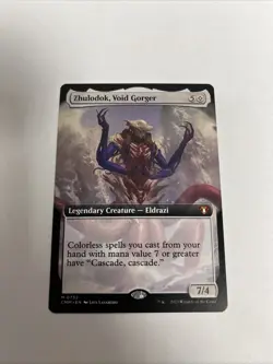 Zhulodok, Void Gorger Extended Art Nonfoil Card #0752 MTG LP - Image 1