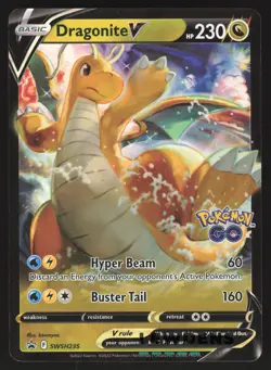 Dragonite V - SWSH235 - Ultra Rare - SWSH Black Star Promo - Pokemon Card LP - Image 1