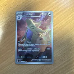 Pokemon TCG Tyranitar Holo Card Scarlet & Violet Paldea Evolved 222/193 - Image 1