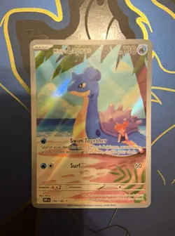 Pokemon TCG Misty's Lapras Destined Rivals Illustration Rare Card 194/182 - Image 2