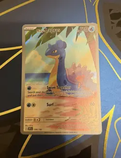 Pokemon TCG Misty's Lapras Destined Rivals Illustration Rare Card 194/182 - Image 4