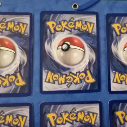 set of 8 Pokemon Cards: Base Set Shadowless Common: Grass Energy 99/102 - Image 5