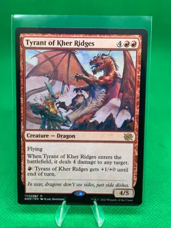 MTG Tyrant of Kher Ridges The Brothers' War 154/287 Regular Rare - Image 1
