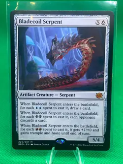MTG - BLADECOIL SERPENT - The Brothers' War (M) - Image 1