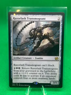 MTG - RAZORLASH TRANSMOGRANT - The Brothers' War (R) - Image 1