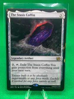MTG - THE STASIS COFFIN - The Brothers' War (R) - Image 1