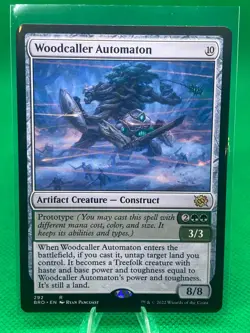 MTG - WOODCALLER AUTOMATON - The Brothers' War (R) - Image 1