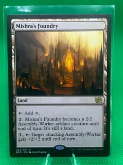 MTG - Mishra's Foundry (BRO) - Image 1