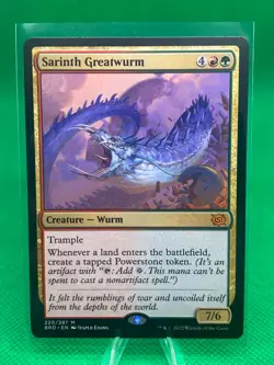 MTG - SARINTH GREATWURM - The Brothers' War (M) - Image 1