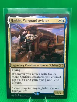 MTG - Harbin, Vanguard Aviator | The Brothers' War - Image 1