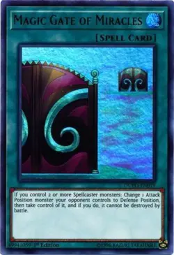 Magic Gate of Miracles - DUPO-EN019 - Ultra Rare - 1st Edition Near Mint Yugioh! - Image 1