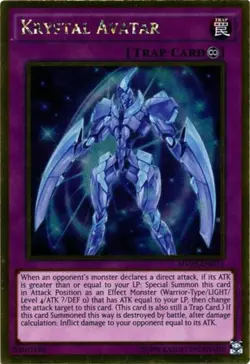 Krystal Avatar - MVP1-ENG11 - Gold Rare - Unlimited Edition Near Mint Yugioh! Ca - Image 1