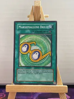 Marshmallons Brille PP01-DE004 Secret Rare Deutsch VG YUGIOH - Image 1