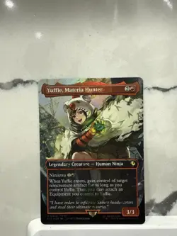 Yuffie, Materia Hunter Final Fantasy Commander Deck Chocobo Track Foil 0470 MTG - Image 1