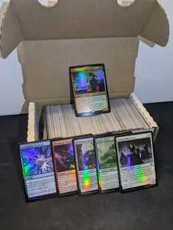 500 MTG Card Bulk Lot with Foils, No Dupes! Instant Collection! - Image 1